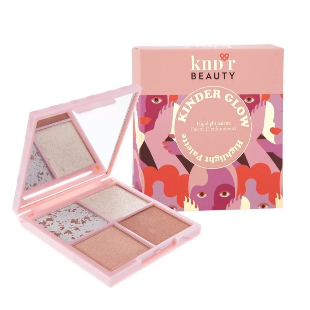 NIB Kinder Beauty Glow Highlight Palette